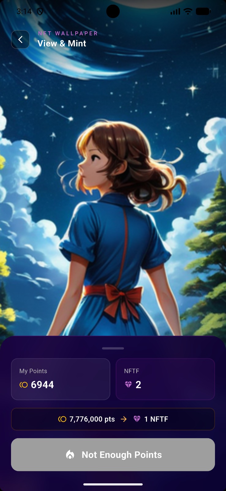 View NFT Wallpaper